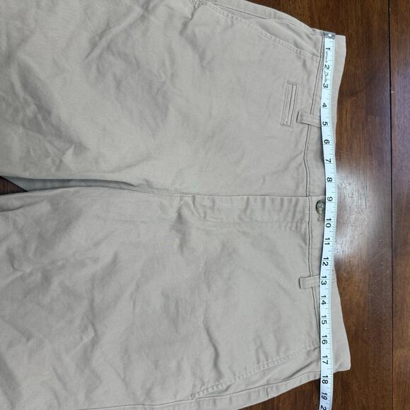 Johnnie O Neal Stretch Cotton Twill Chino Khaki Shorts Men's Size 36 Casual - Picture 8 of 10